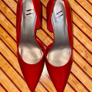 Worthington Women's Vibrant Red Heels